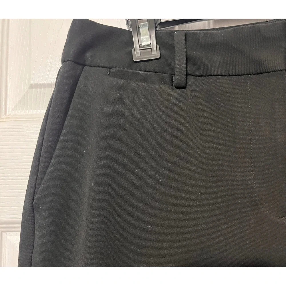 Talbots Womens 12P Barely Boot Black Dress Pants Petite Stretch Career‎ Trousers